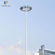 Factory price high mast stadium street lamp lighting pole
